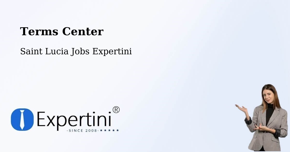 Terms of Service – Black Bay - Saint Lucia Jobs Expertini